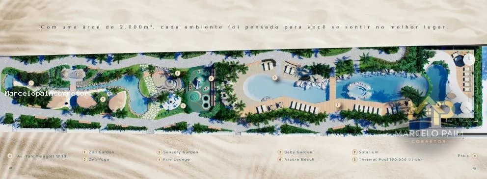 Apartamento à venda com 3 quartos e 3 suítes, 2 vagas, 149m² na Avenida Tom Traugott Wildi no Praia Brava, Florianópolis — foto 4