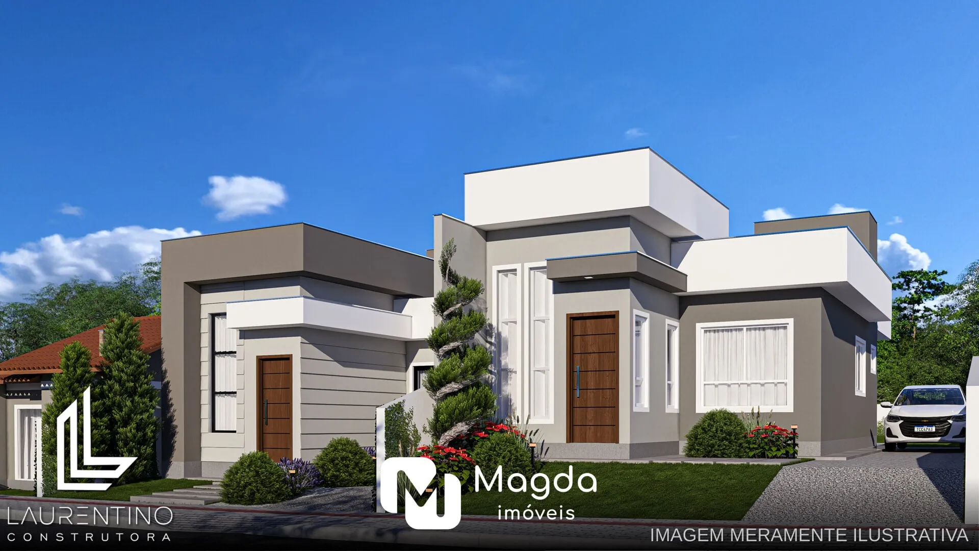 Casa à venda com 3 quartos, 1 vaga, 61m² no Arapongas, Indaial - foto 1