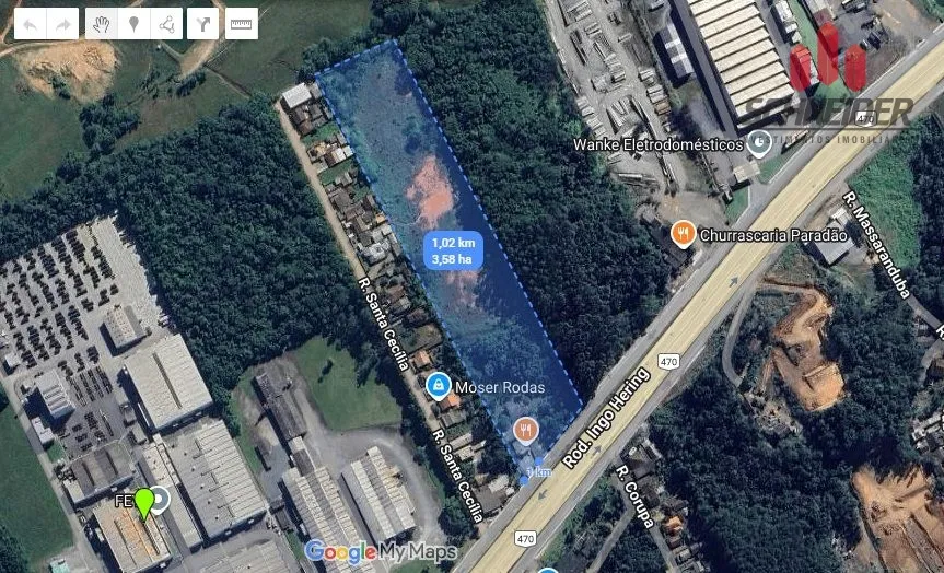 Galpão à venda, 20 vagas, 38032m² no Rio Morto, Indaial - foto 1