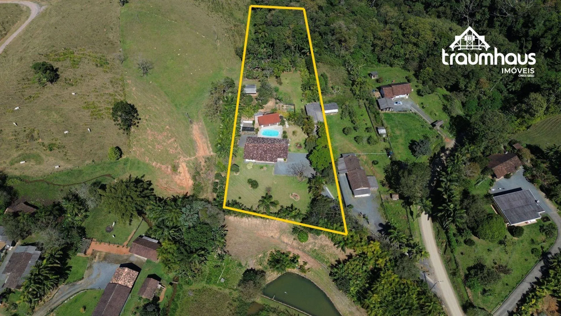 Imóvel Rural à venda com 3 quartos, 4 vagas, 14000m² na região do bairro Vila Itoupava, próximo à Rua Henrique Conrad, Blumenau — foto 2