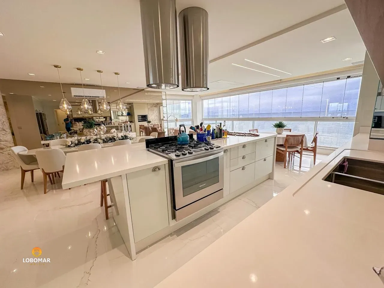 Apartamento com cinco suítes, mobiliado, à venda, 284 m - Centro - Balneário P — foto 6