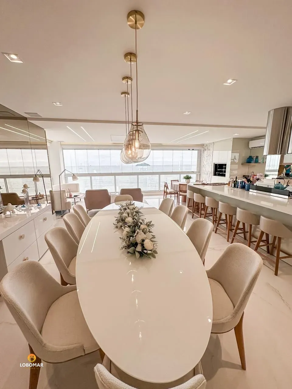 Apartamento com cinco suítes, mobiliado, à venda, 284 m - Centro - Balneário P — foto 2