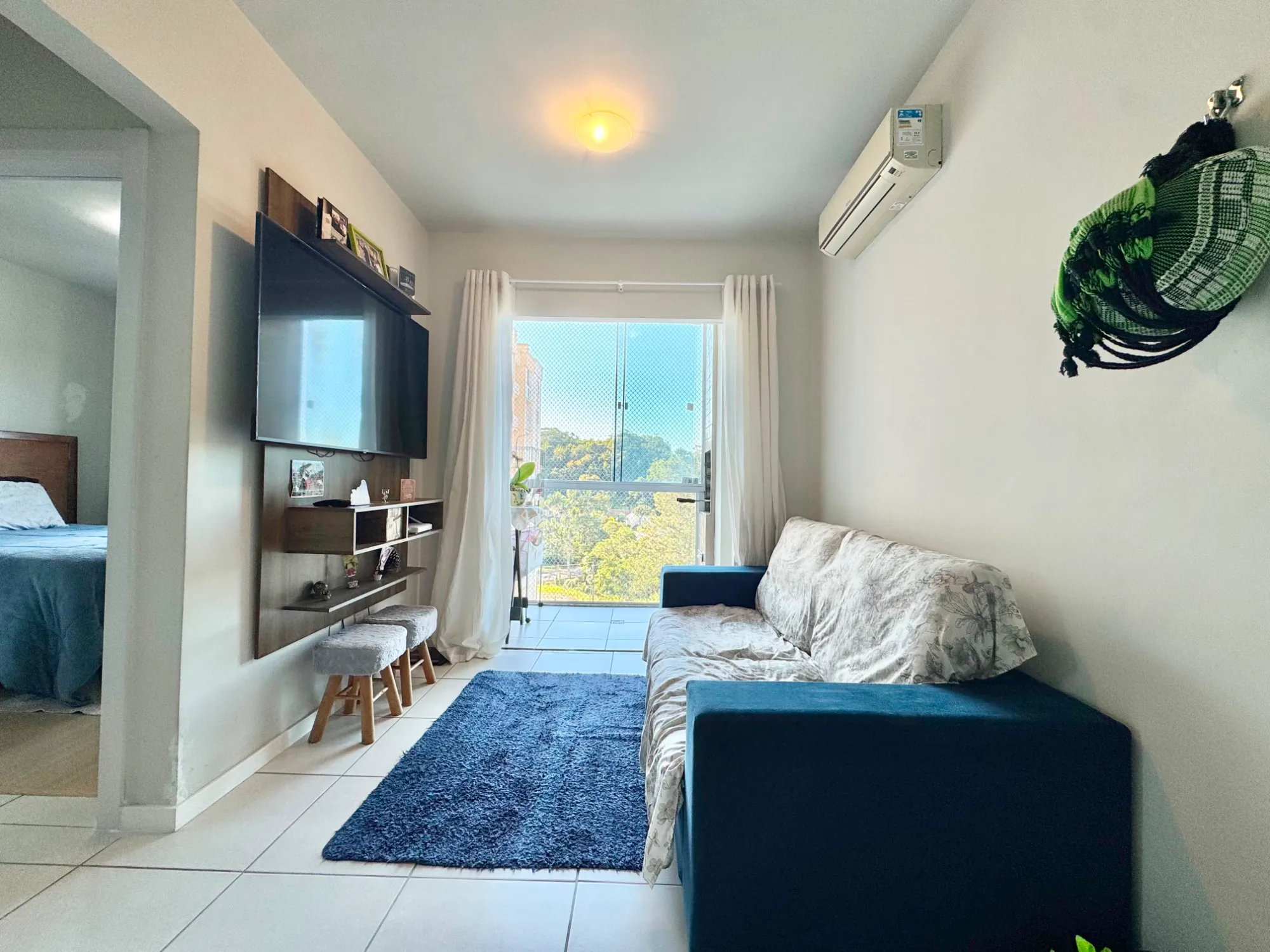 Apartamento à venda com 2 quartos, 1 vaga, 56m² na região do bairro Passo Manso, próximo à Rua Johann G. H. Hadlich, Blumenau