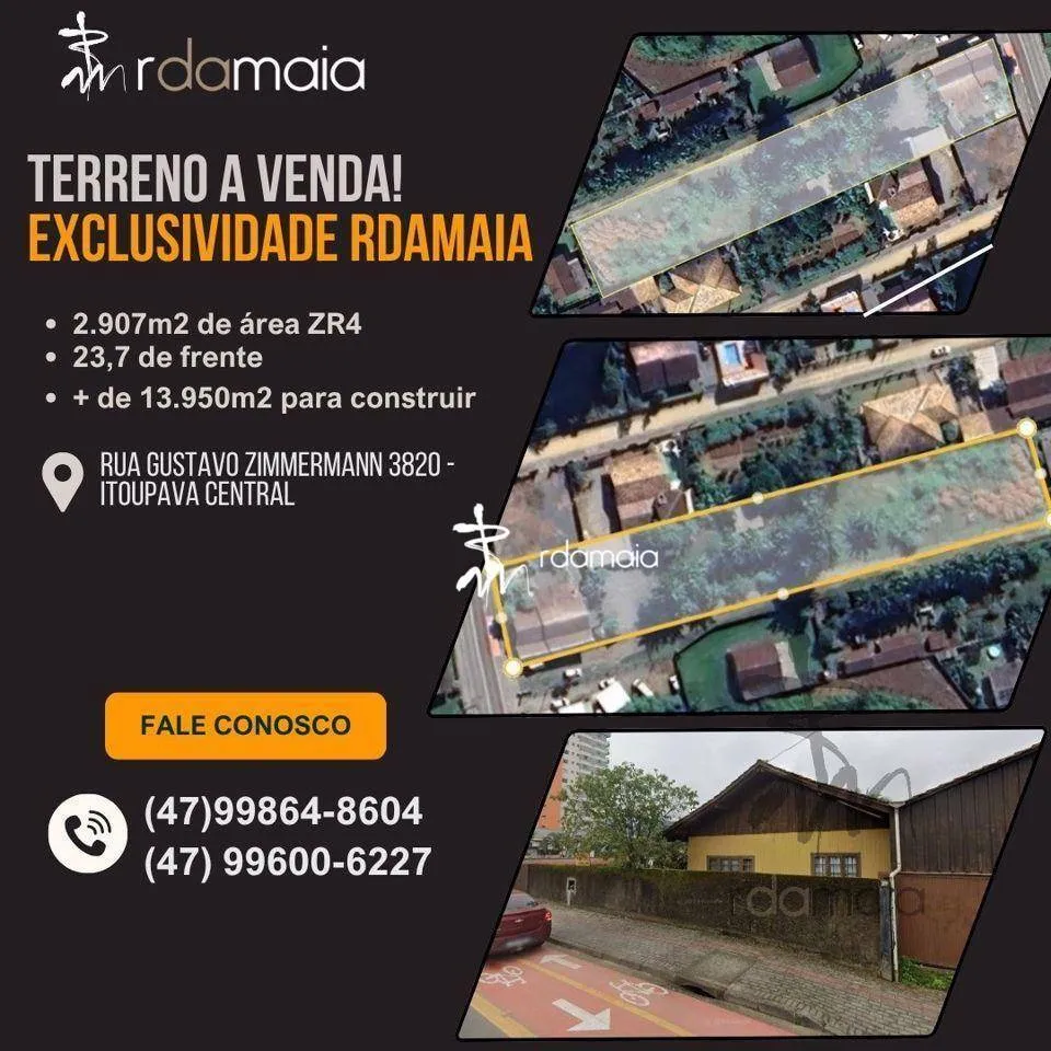 Terreno para Permuta Itoupava Central Blumenau - foto 1