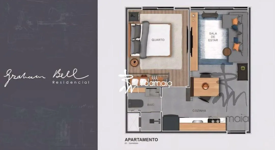 Apartamento tipo Loft na Fortaleza Blumenau — foto 4