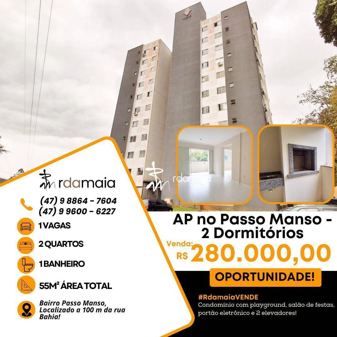 Apartamento a Venda - Passo Manso - Blumenau - foto 1