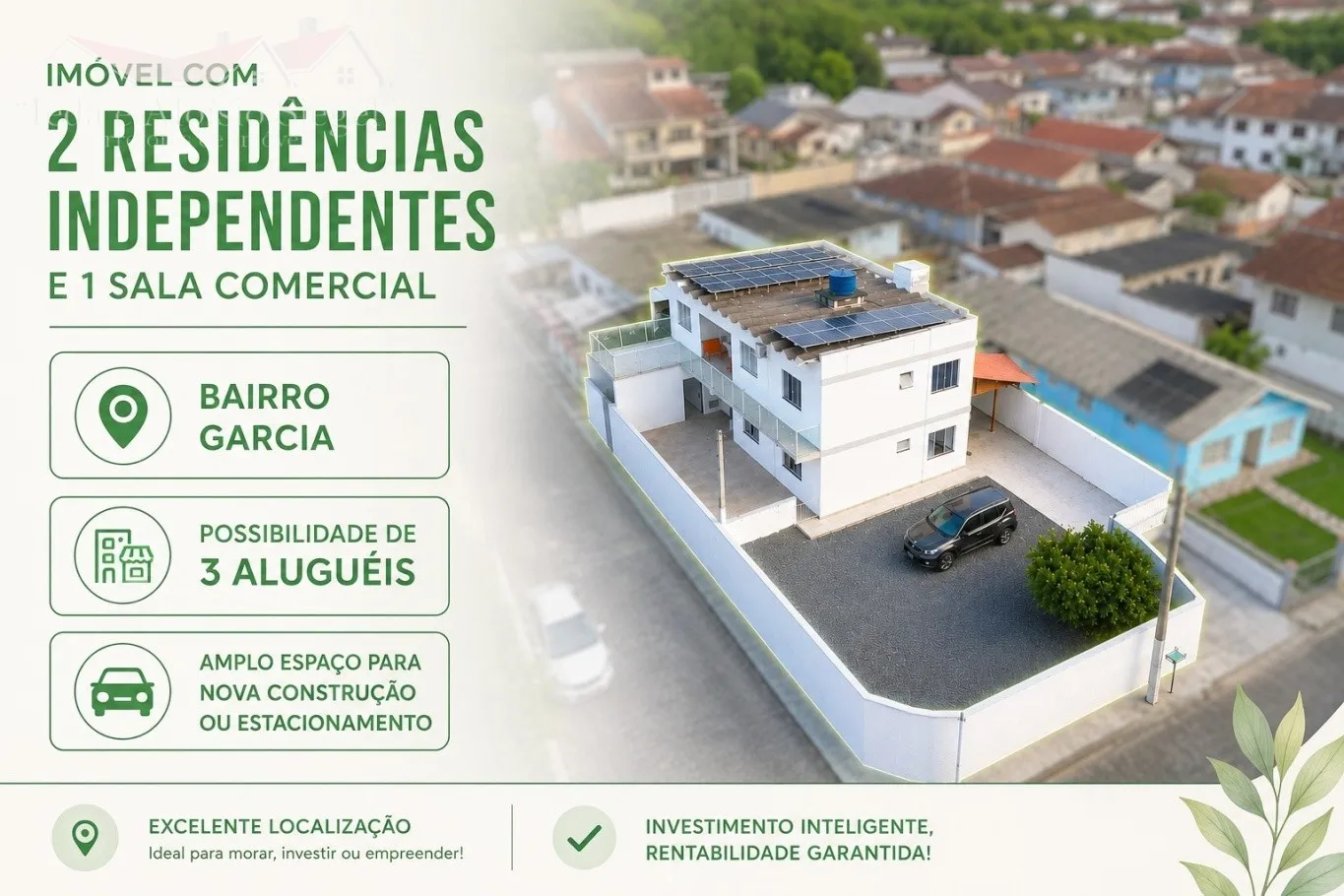 Outros Imóveis à venda com 6 quartos e 2 suítes, 6 vagas, 274m² no Garcia, Blumenau - foto 1