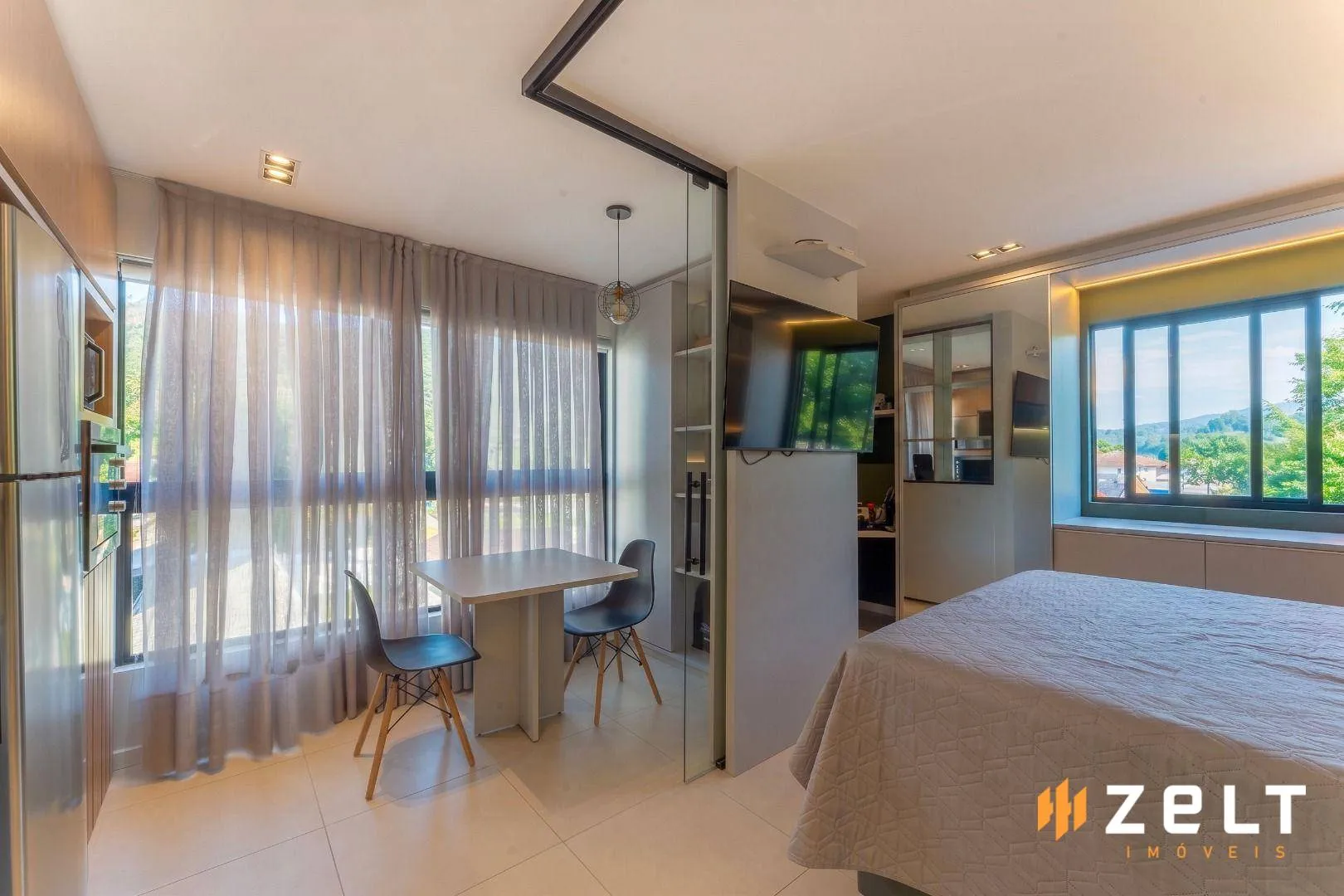 Apartamento à venda com 1 quarto, 1 vaga, 32m² no Boa Vista, Blumenau - foto 1