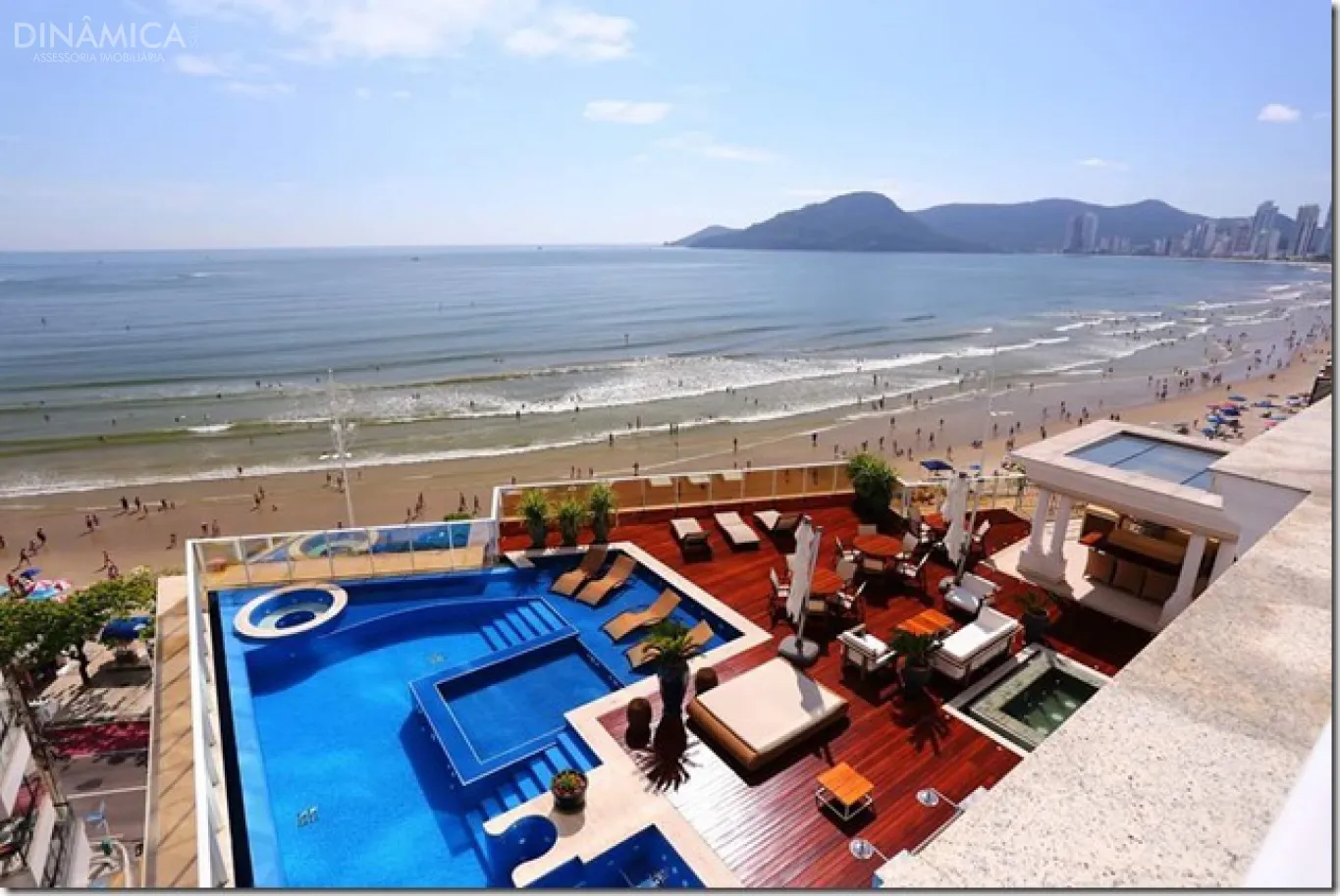 Apartamento frente mar com piscina privativa em Balneário Camboriú - foto 1
