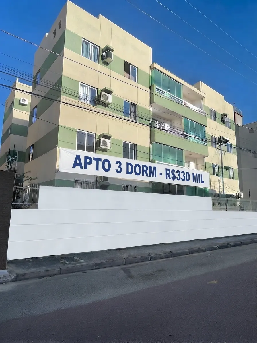 Apartamento à venda com 3 quartos, 1 vaga, 70m² na Rua São Benedito no Serraria, São José