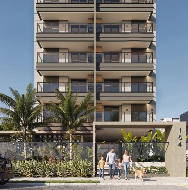 Apartamento à venda com 3 quartos e 1 suíte, 2 vagas, 84m² no Capoeiras, Florianópolis - foto 1