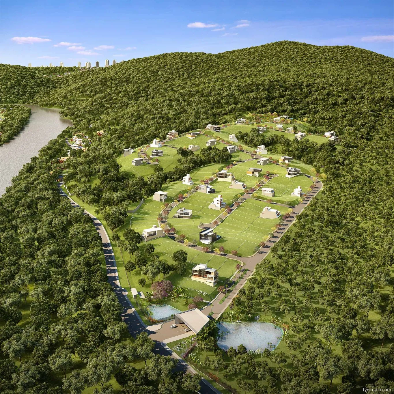 Terreno à venda, 375m² no Ponta Aguda, Blumenau - foto 1