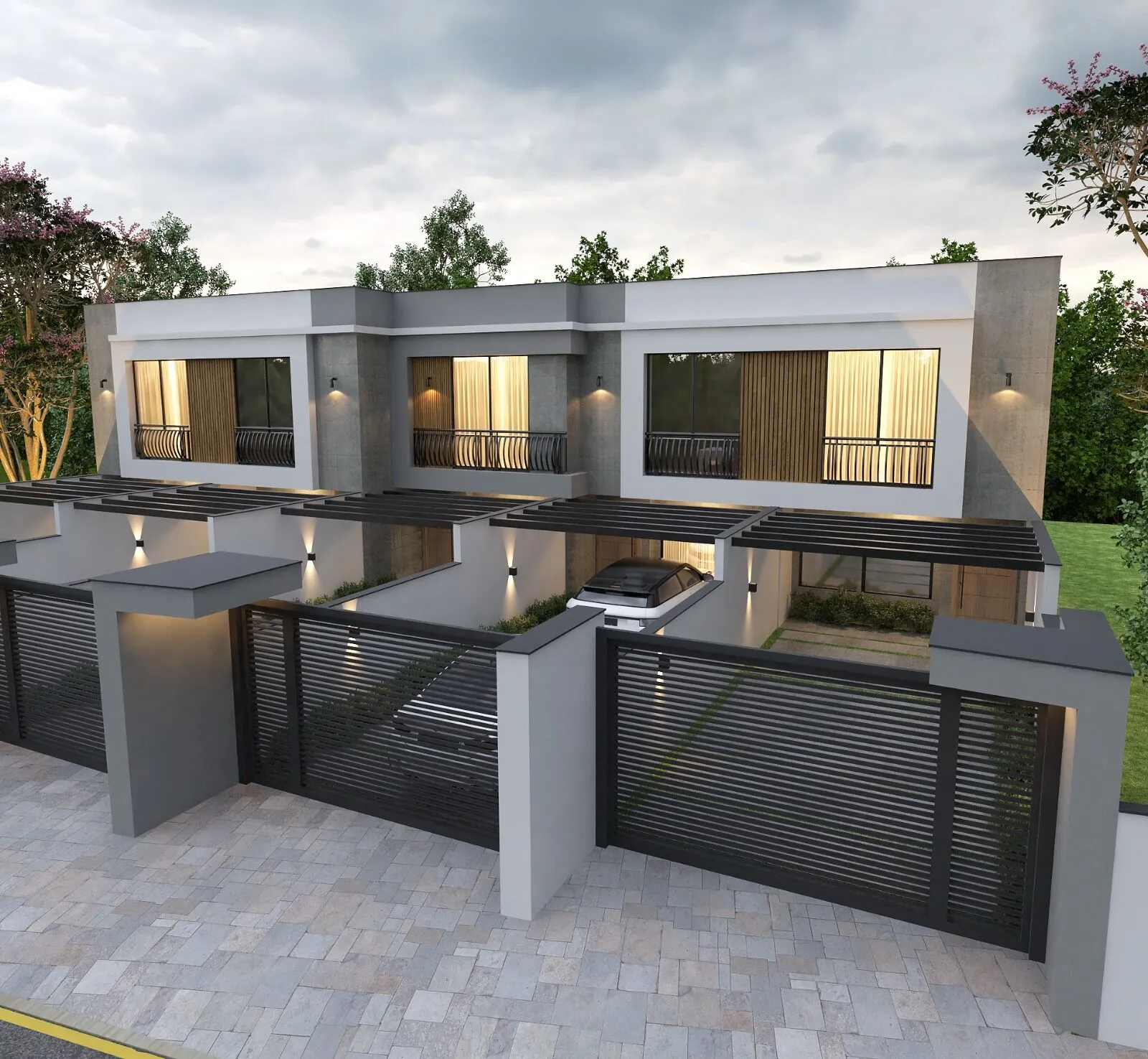 Casa à venda com 3 quartos e 1 suíte, 2 vagas, 105m² na região do bairro Saguaçú, próximo à Rua Assis Brasil, Joinville — foto 2