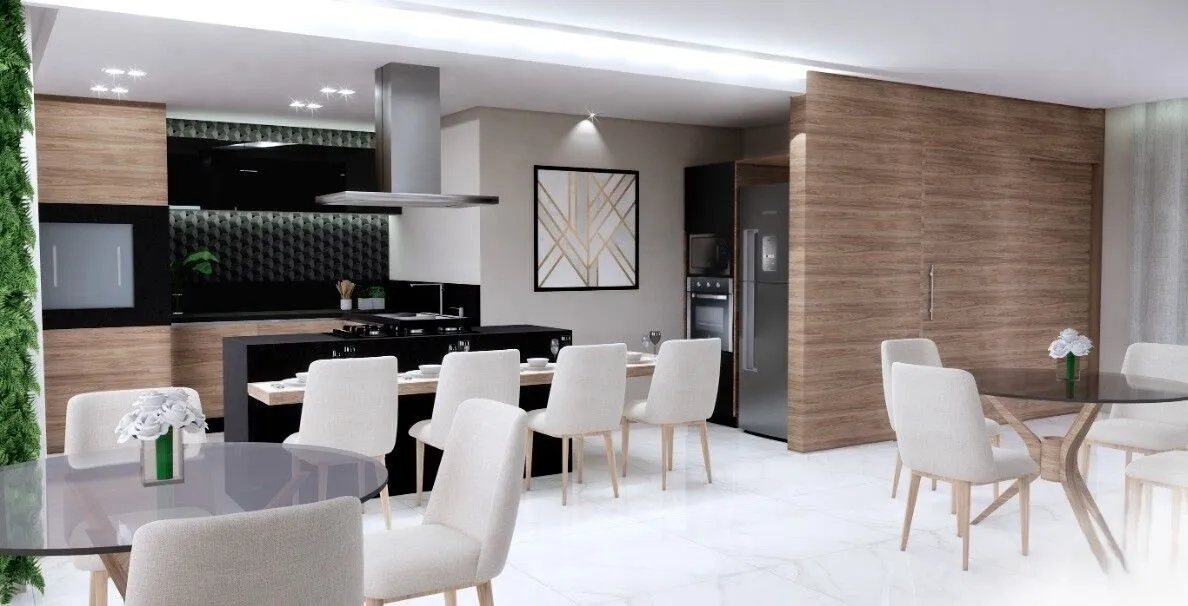 Apartamento à venda com 3 quartos e 1 suíte, 2 vagas, 112m² na Rua Inambu no Costa e Silva, Joinville — foto 4