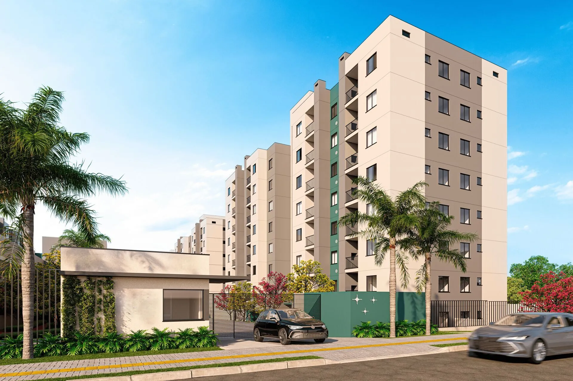 Apartamento à venda com 2 quartos, 1 vaga, 46m² no Costa e Silva, Joinville - foto 1