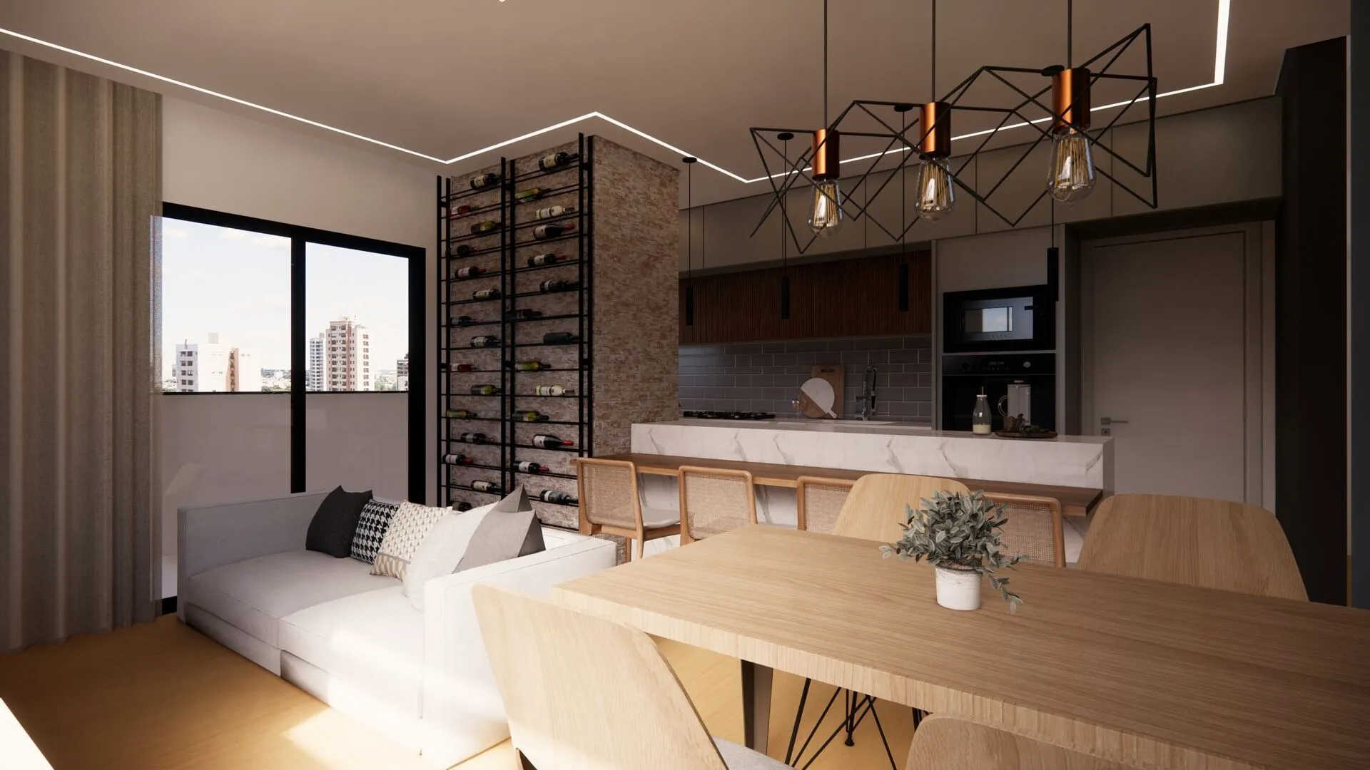 Apartamento à venda com 2 quartos e 1 suíte, 1 vaga, 64m² na Rua Albano Schmidt no Iririú, Joinville — foto 6