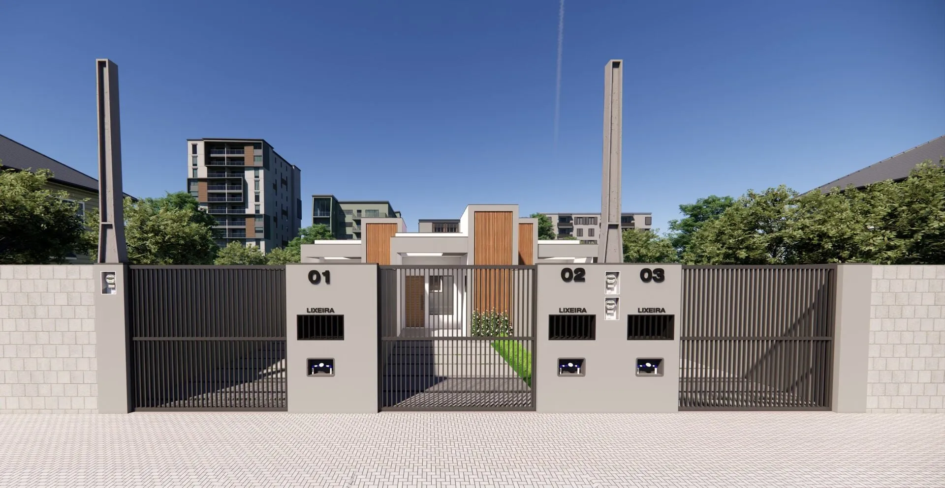Casa à venda com 2 quartos e 1 suíte, 2 vagas, 61m² no Comasa, Joinville - foto 1