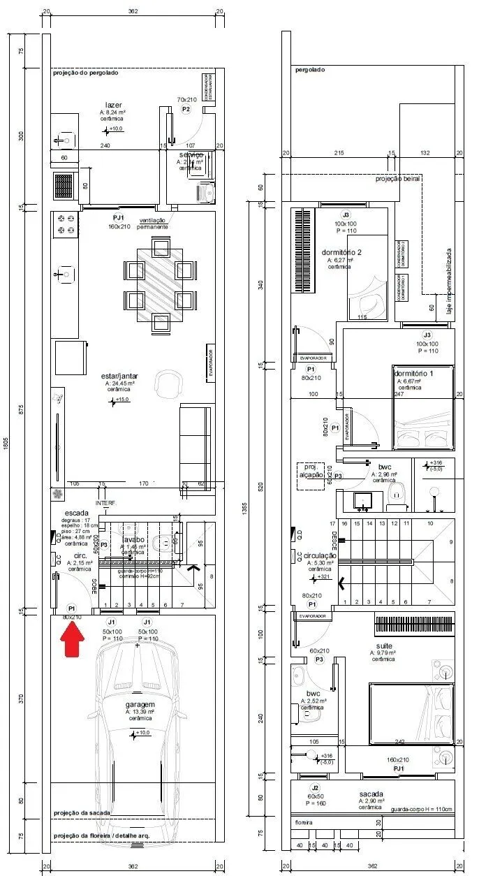 Casa à venda com 3 quartos e 1 suíte, 2 vagas, 106m² na Rua Tuiuti no Iririú, Joinville — foto 5