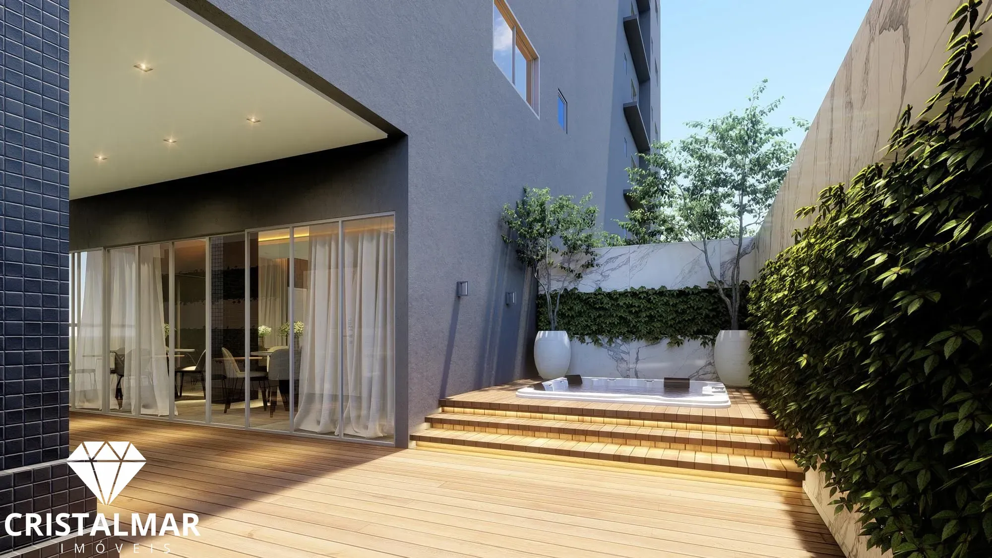 APARTAMENTOS COM VISTA PARA O MAR NO CENTRO DE ITAPEMA — foto 3