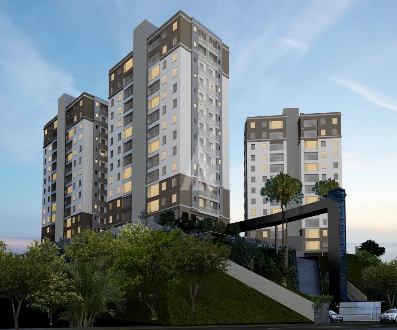 Apartamento com 1 suíte(s) mais 2 quarto(s) à venda no bairro Glória em Joinville, por R$ 601.808.36. - foto 1
