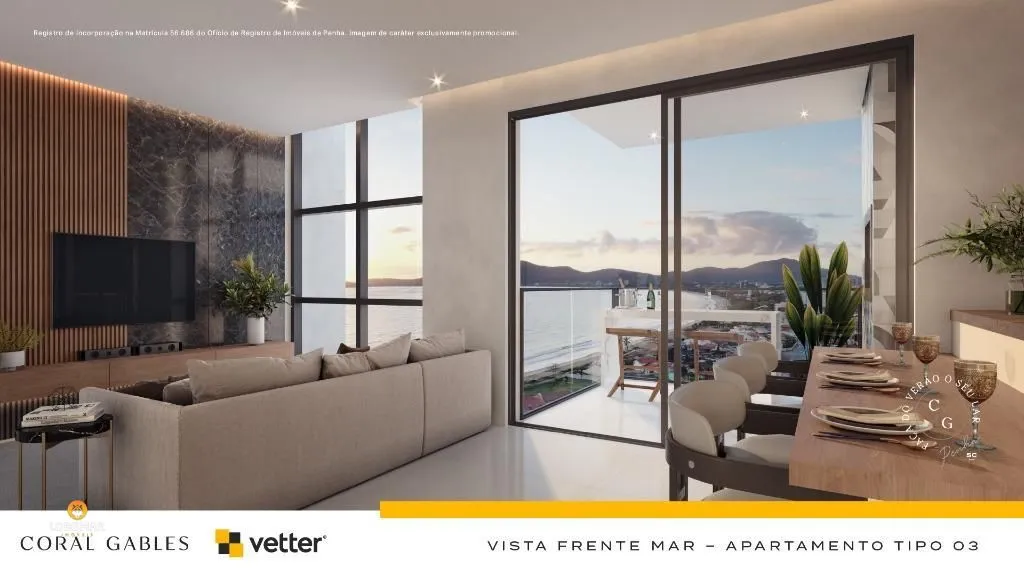 Apartamento com 3 suítes à venda, 198 m por R$ 1.987.127 - Centro - Penha/SC — foto 2