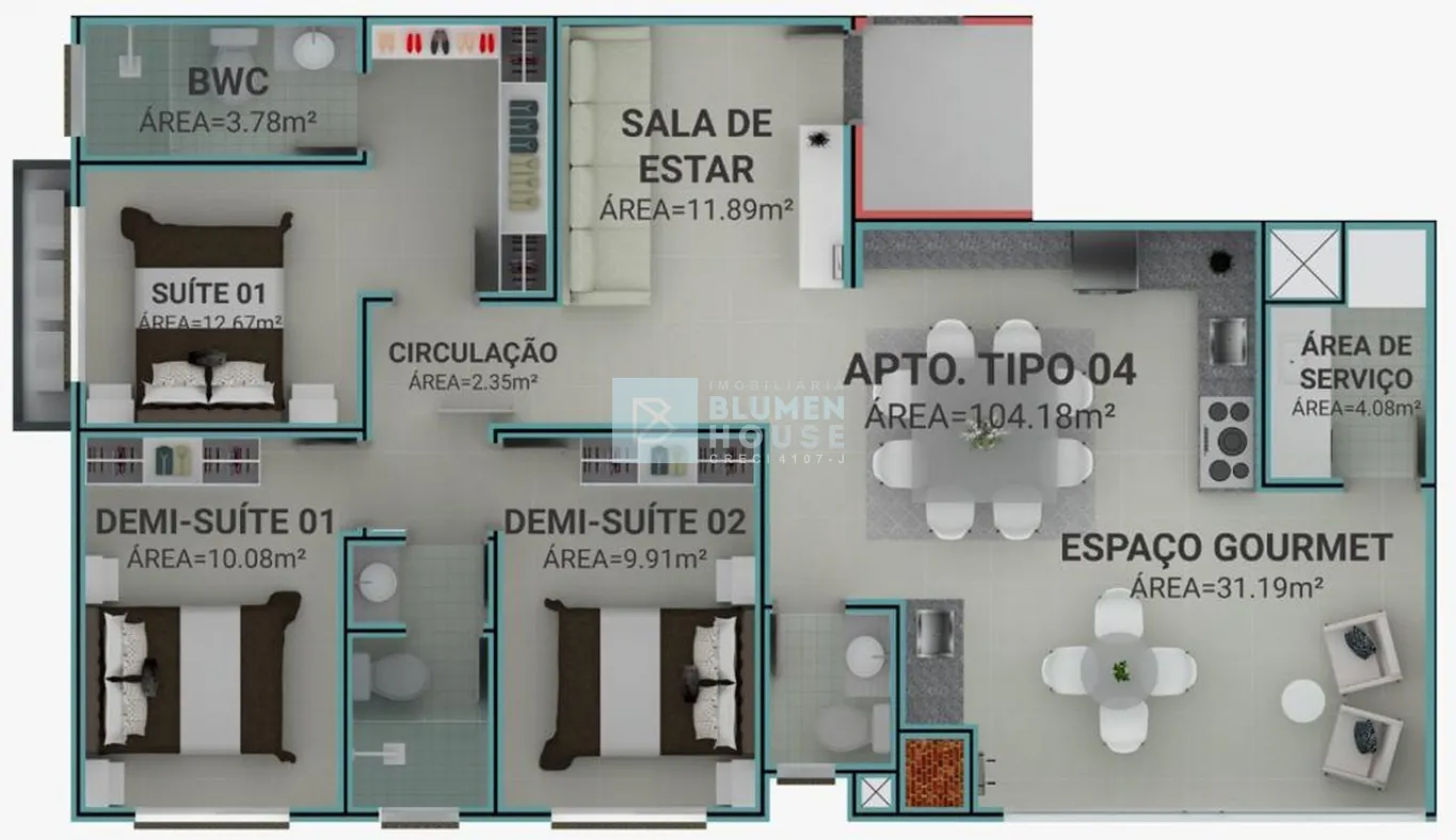 Apartamento em Porto Belo - Perequê! — foto 3