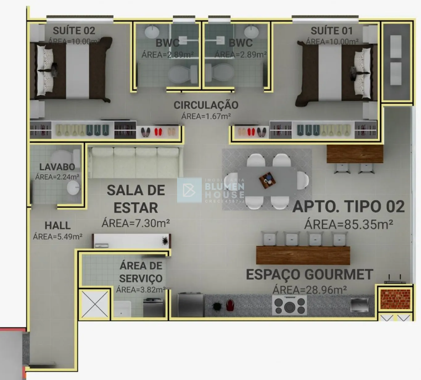 Apartamento em Porto Belo - Perequê! — foto 4