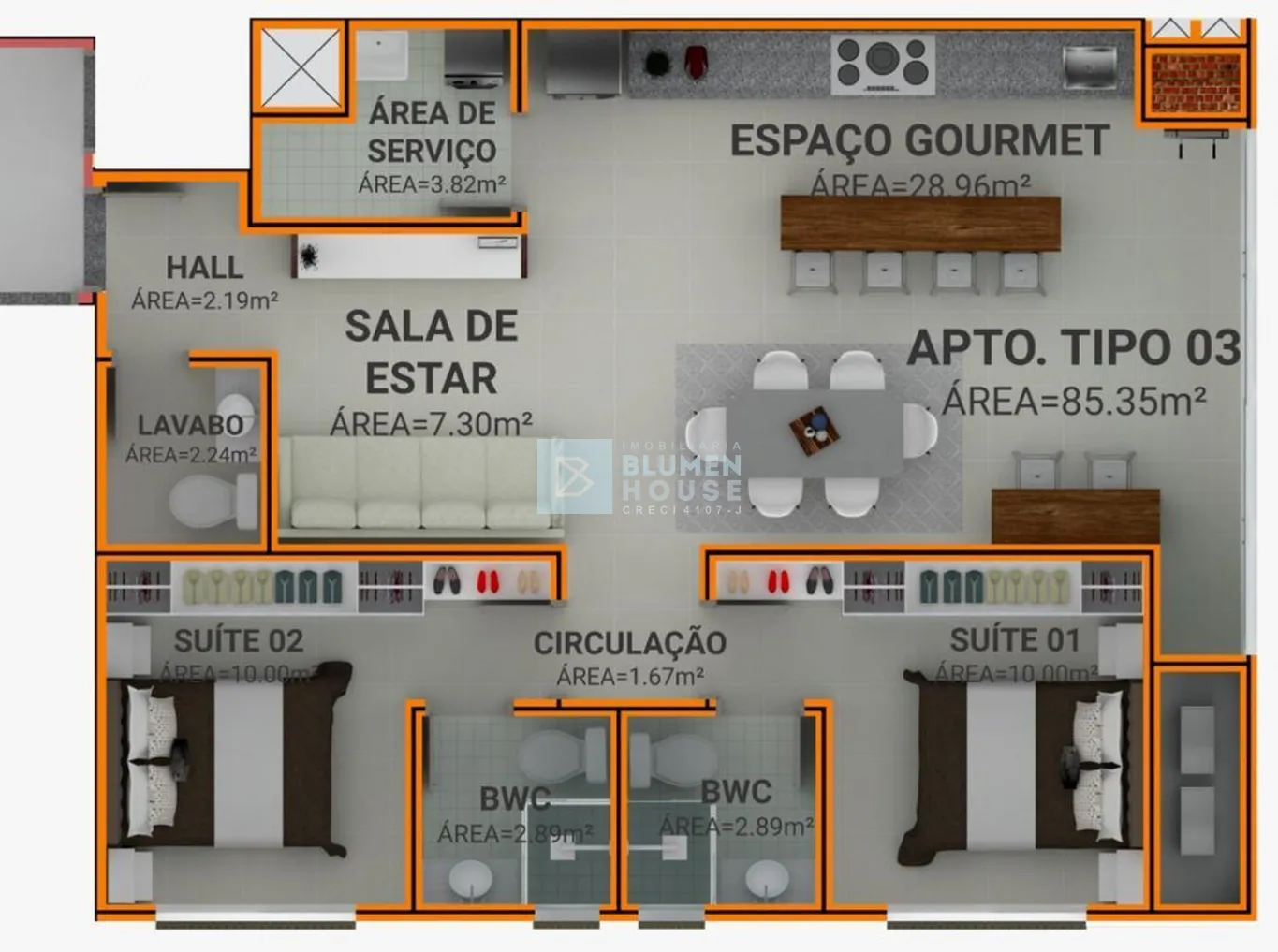 Apartamento em Porto Belo - Perequê! — foto 5