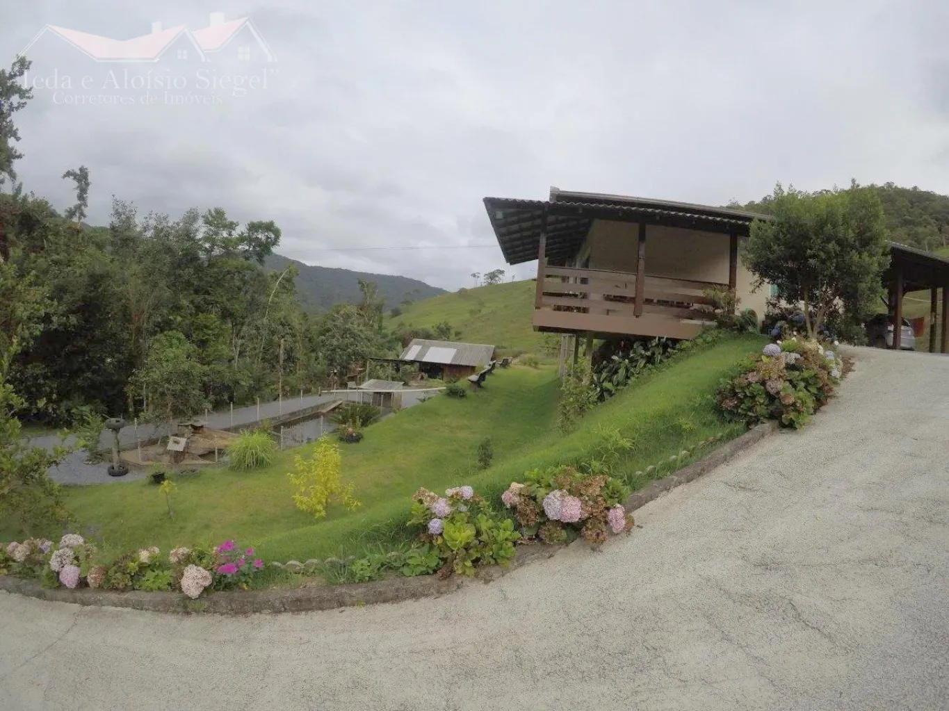 Sítio com Ampla casa no Bairro Progresso - Blumenau/SC Ref. 710 — foto 2