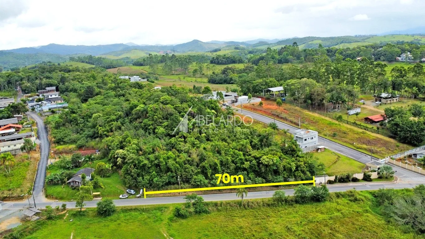 TERRENO SEMIPLANO COM ÁREA DE 44.553M, FAZENDO FRENTE EM 70 METROS - IDEAL PARA CONSTRUIR CONDOMÍNIO FECHADO, GALPÕES OU LOTEAMENTO - CIDADE DE ITAJAÍ — foto 5