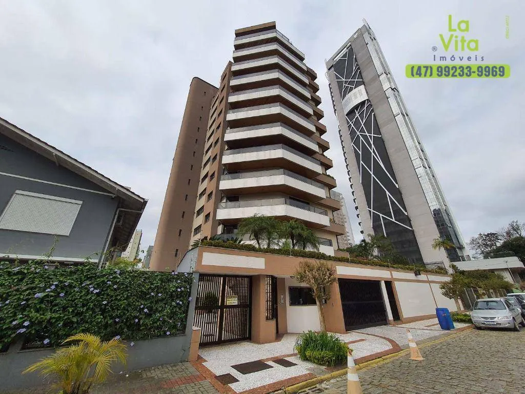 Apartamento com 4 dormitórios para alugar, 280 m por R$ 10.560,00/mês - Ponta Aguda - Blumenau/SC — foto 2