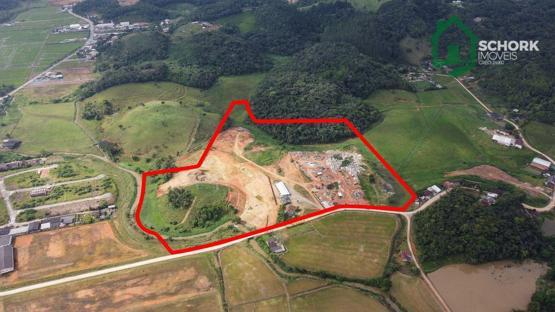 Terreno à venda, 163345 m por R$ 16.000.000,00 - Belchior Central - Gaspar/SC - foto 1