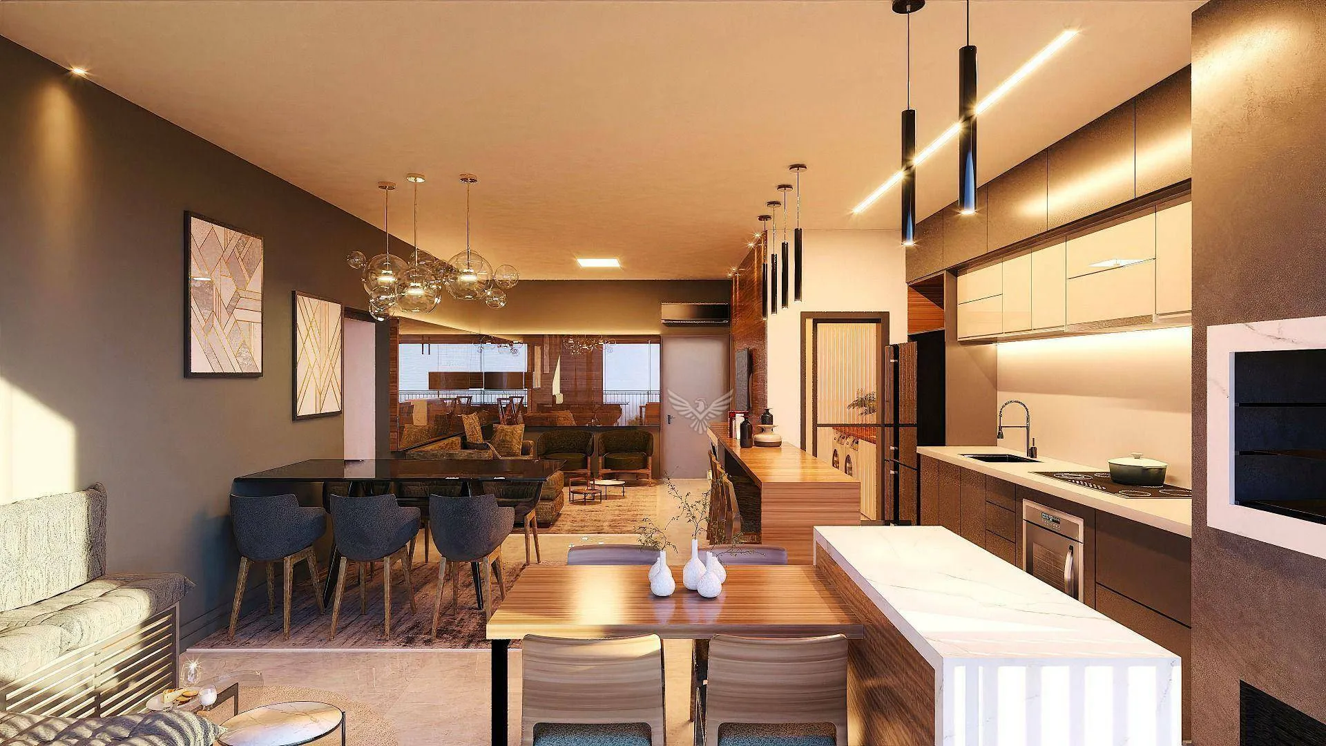 Apartamento com 3 dormitórios à venda, 132 m por R$ 812.000,00 - Centro - Pomerode/SC — foto 3