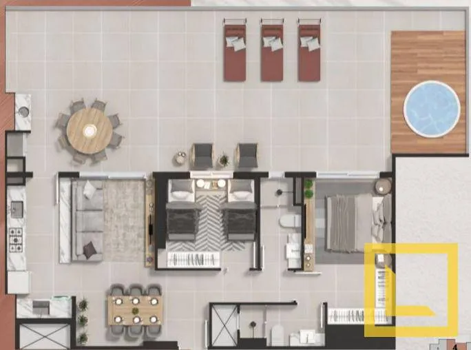 Apartamento Garden à venda, 165 m por R$ 1.260.367,37 - Centro - Barra Velha/SC - foto 1